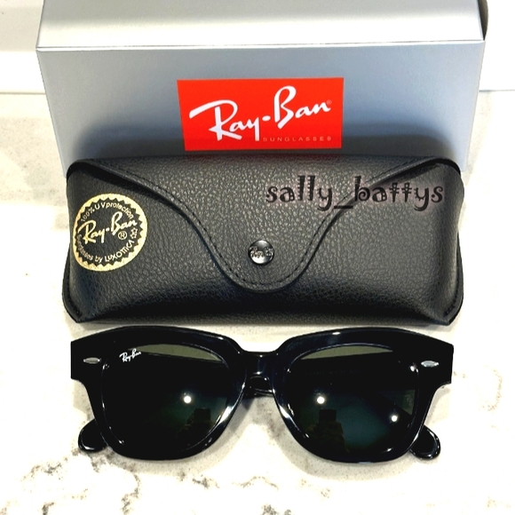 Ray-Ban (Store Display) State Street Black RB2186 - Picture 3 of 17